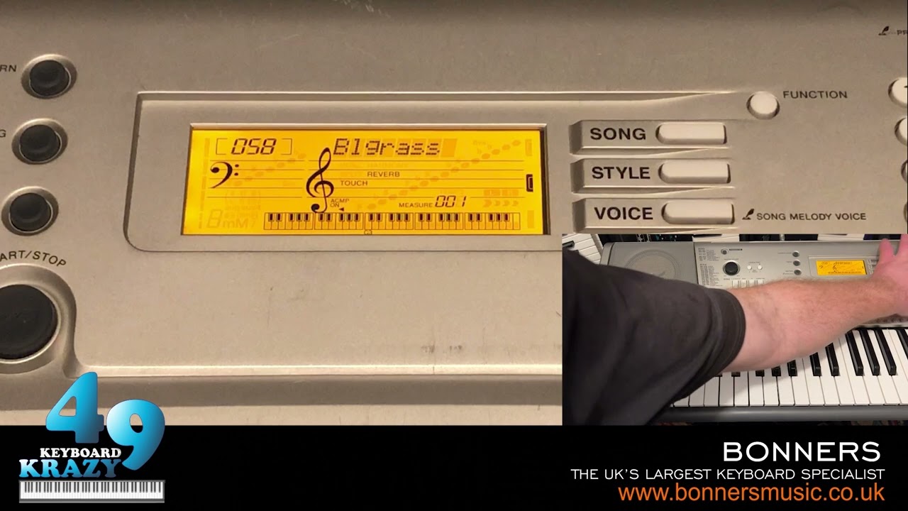 Yamaha PSR-E313 Keyboard - 106 Accompaniment Styles Part 2/2