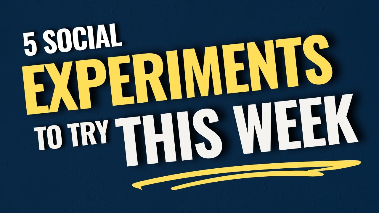 5 Social Challenges to Try This Week (That Will Make You More Charismatic)