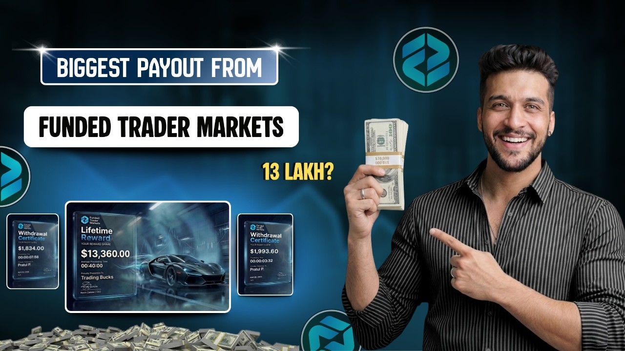 My Biggest Payout From Funded Trader Markets | My Honest Review💰