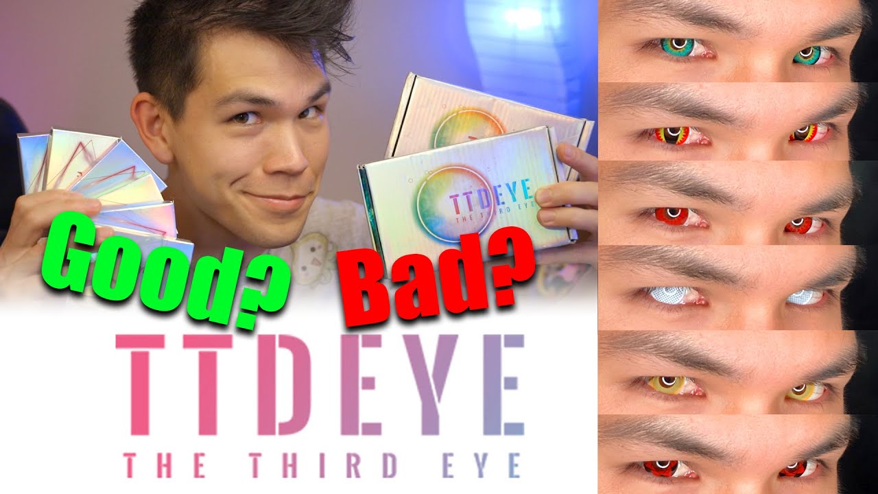 TTDEYE COSPLAY CONTACTS (UNBOXING/REVIEW) [iShinobi Reviews Ep. 1]