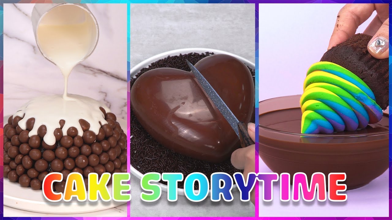 🌈🍰 Увлекательная история о декорировании тортов 🍰🌈 Подборка видео из TikTok #3