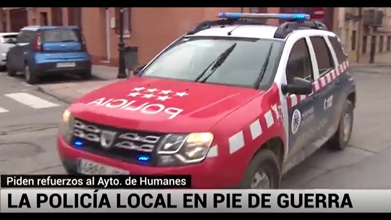 La policía local de Humanes, en pie de guerra