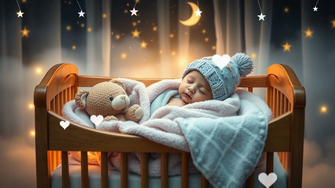 🌙 Soft Rain Lullaby 🌧️ Baby Sleep Music for Deep, Peaceful Dreams 💤