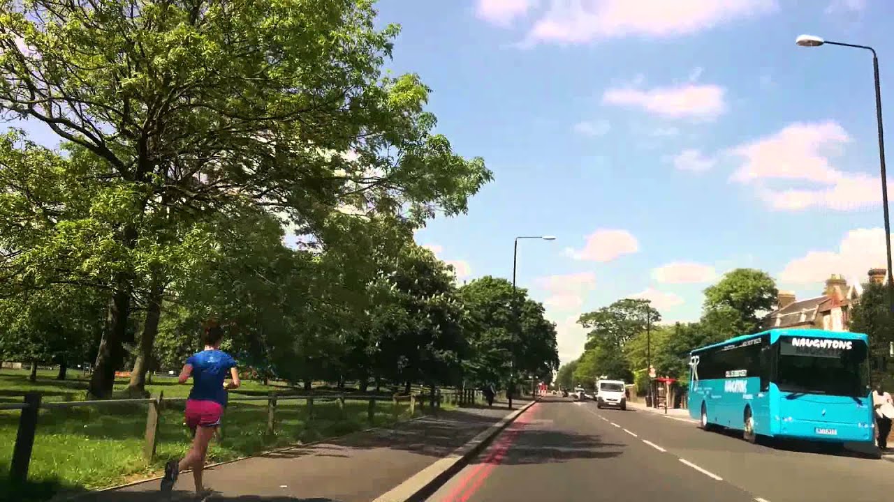 Driving in London - Clapham Common