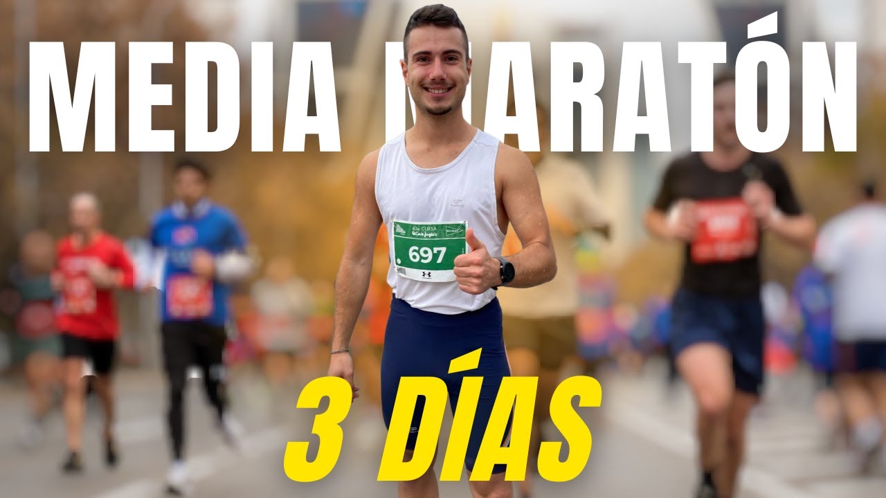 Plan para Correr Media Maratón Entrenando 3 días