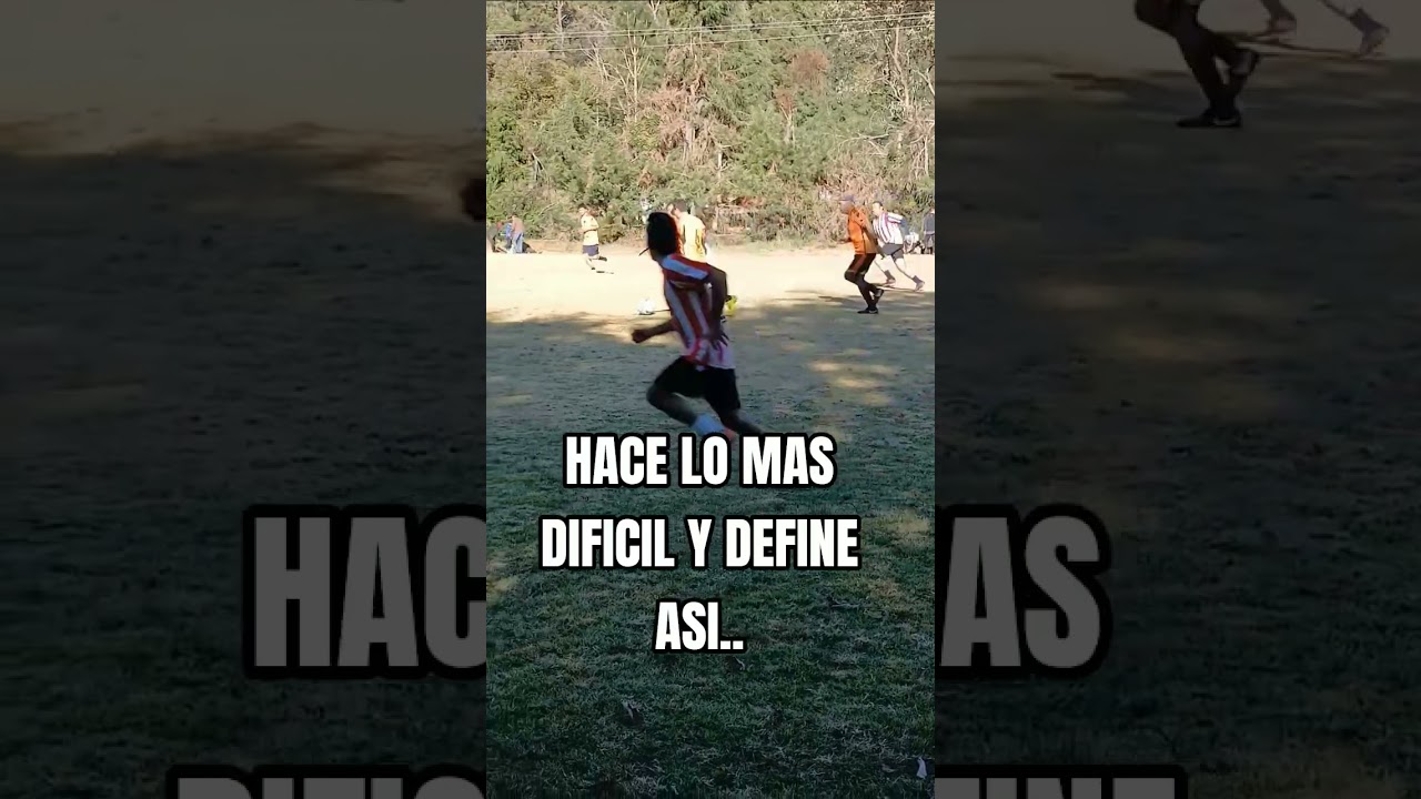 HACE LO MAS DIFICIL Y DEFINE ASI... 😳😳😳 #futbol #topgoles #futbolllanero #soccer #futbolmexicano