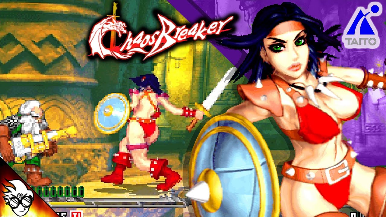 Sandra - Chaos Breaker/Dark Awake [Single Match Mode - Playthrough/LongPlay] (Arcade / 2004)