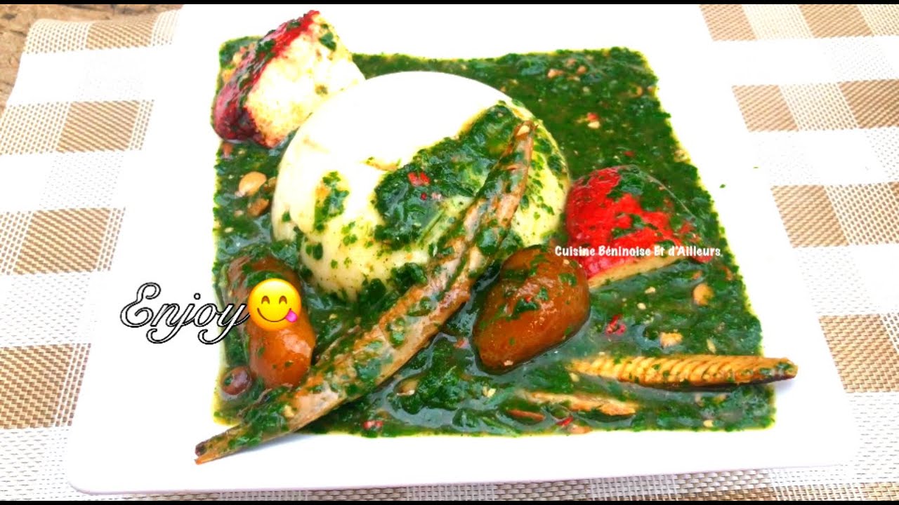 Kôbssabega, sauce aux feuilles fraîches de gombo