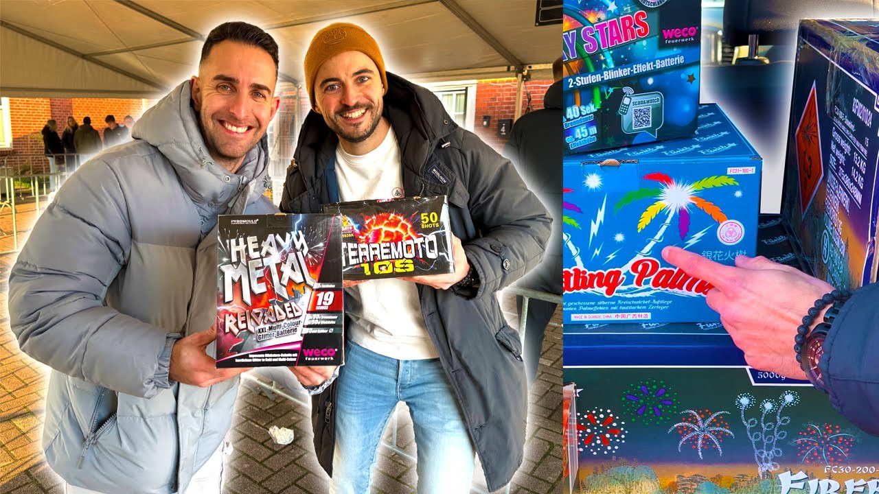 VUURWERK SHOPPEN DUITSLAND bij PYRO-DEPOT en SUPERMARKTEN *2024*
