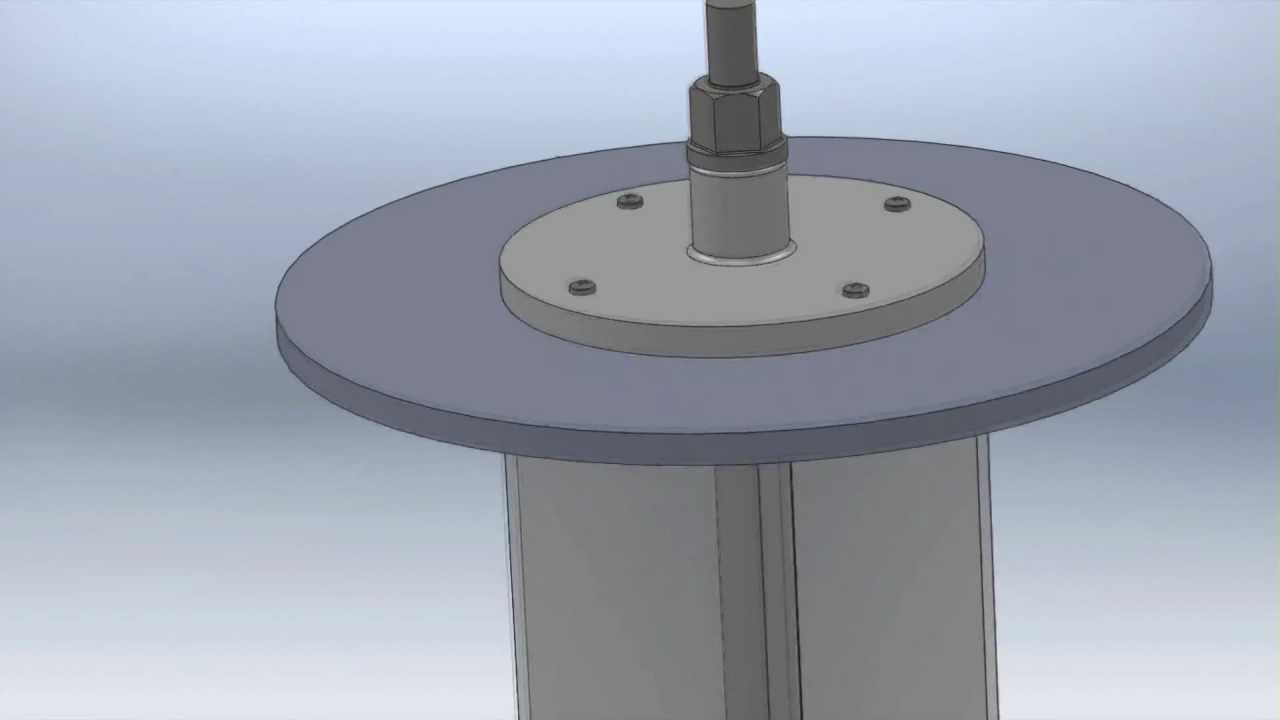 Building a Savonius Wind Turbine - Animation