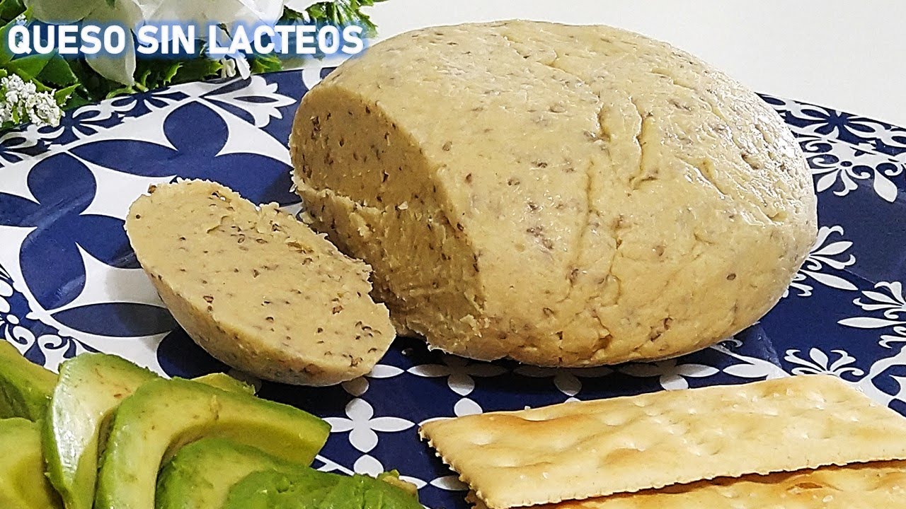 QUESO SIN LACTEOS! ESPECIAL PARA BOTANAS VEGANO Y CON MUCHA PROTEÍNA