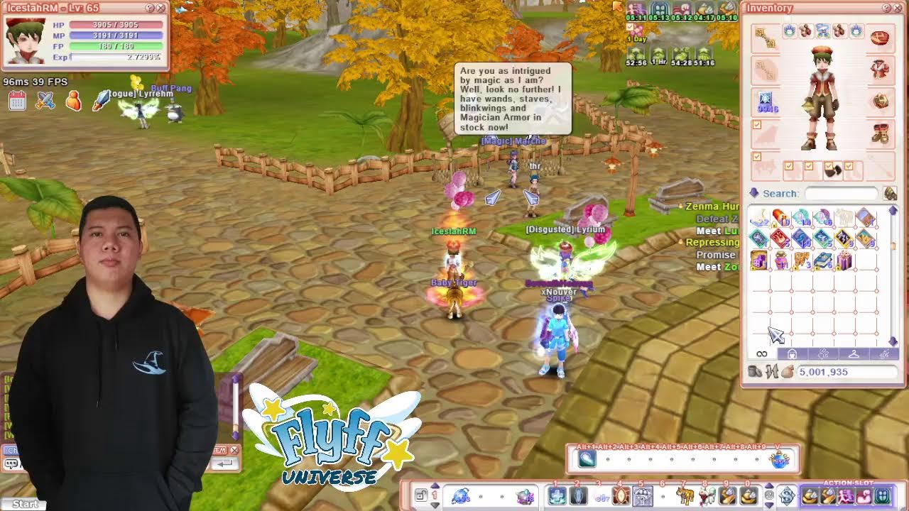 NEW RINGMASTER ROAD TO LEVEL 70 | FLYFF UNIVERSE