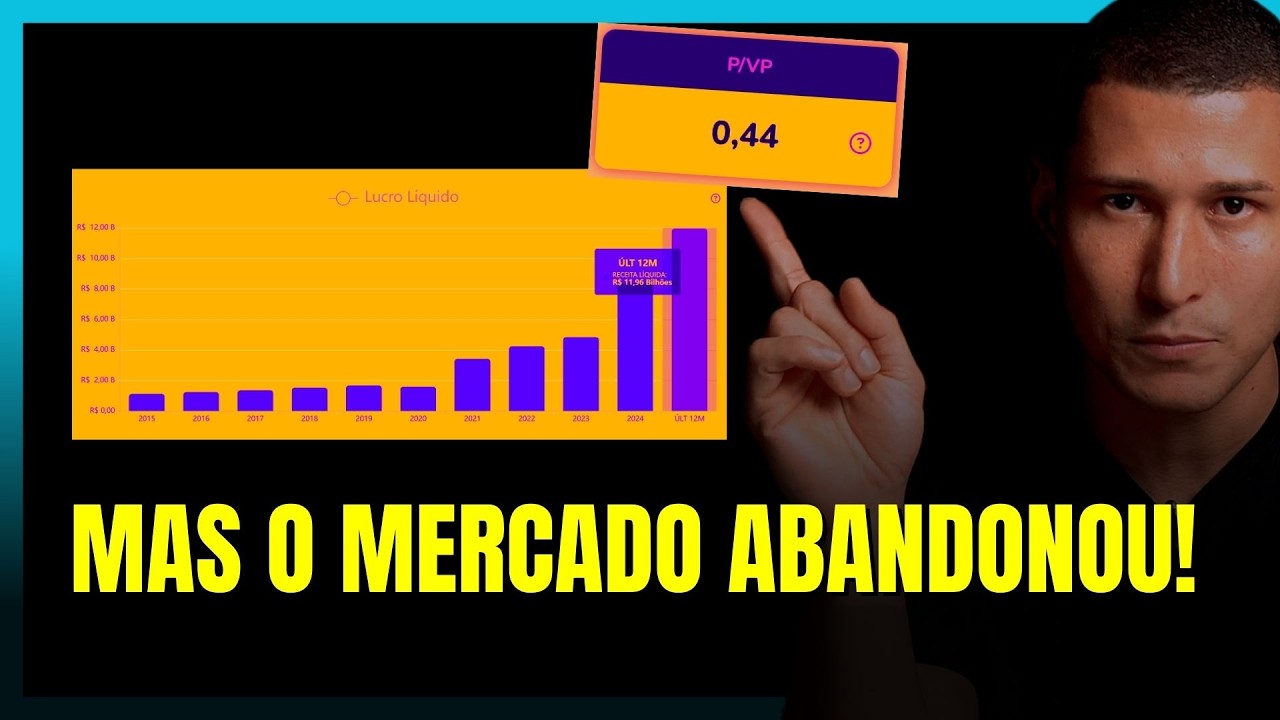 5 AÇÕES que o mercado ABANDONOU a preço de banana!
