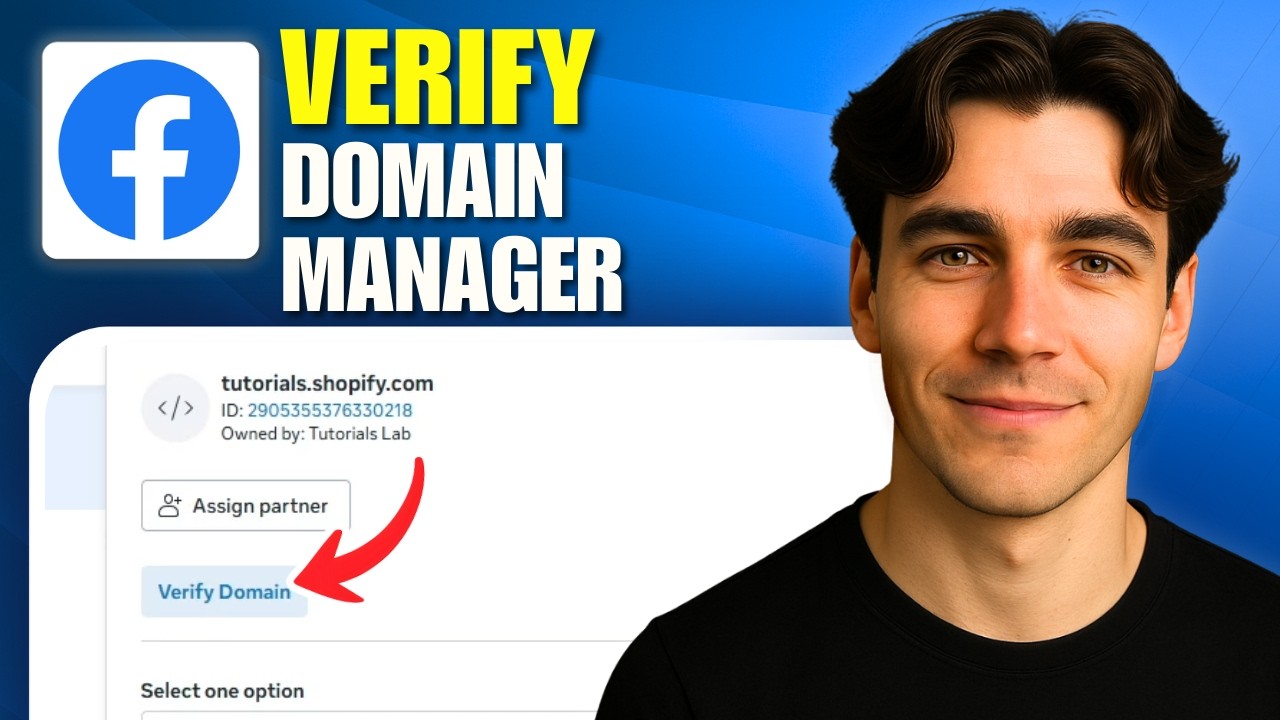 How to Verify a Shopify Domain in Meta Facebook Business Manager (Tutorial 2026)