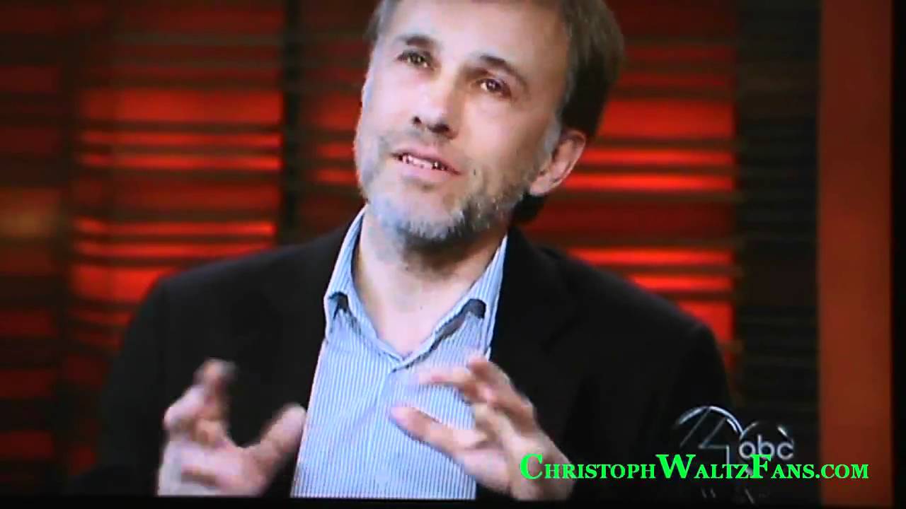 Regis and Kelly Live interview with Christoph Waltz 4/20/11