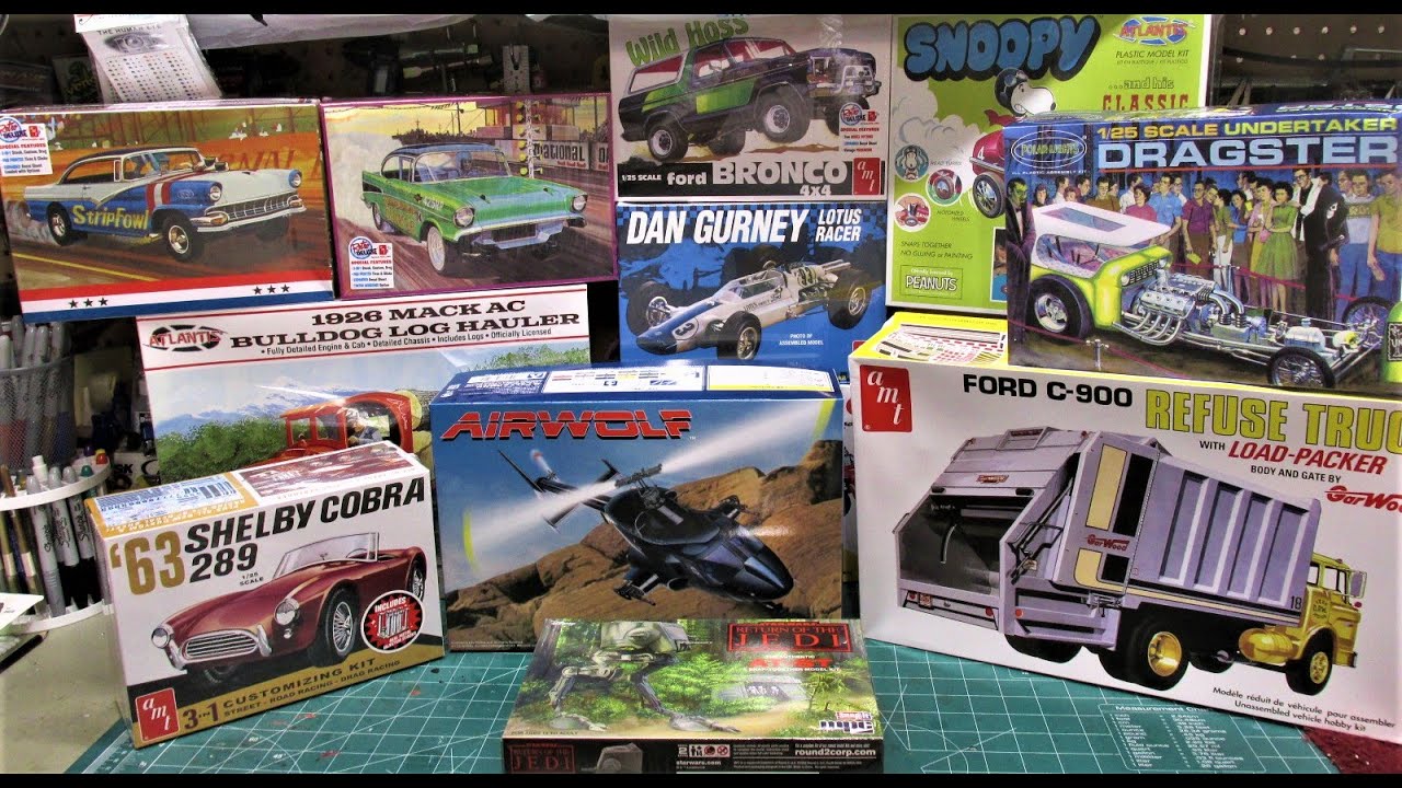 NEW KITS REVIEWS HPIGUYS WORKSHOP AMT REVELL MPC ICM FANHOME SALVINOS TAMIYA AOSHIMA JULY 2022