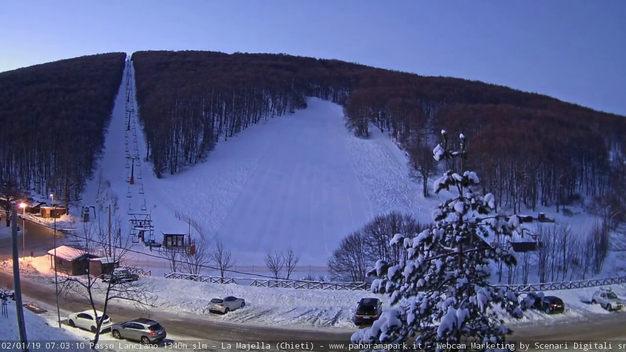 Timelapse Passo Lanciano - 2 Gennaio 2019