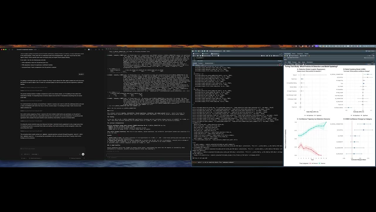 Using Claude Code and Codex for Multi-Agent Data Analysis in RStudio