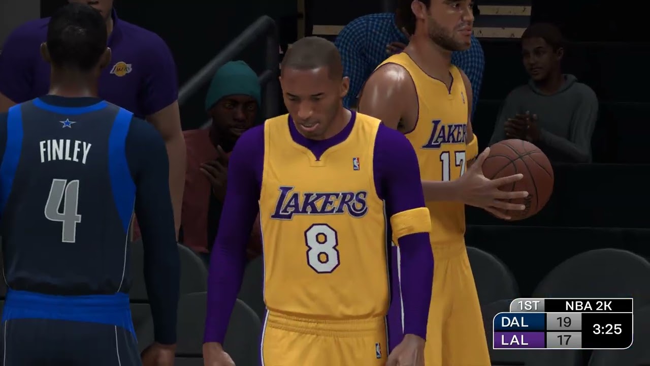 2002 Mavs vs 2002 Lakers NBA 2K 26
