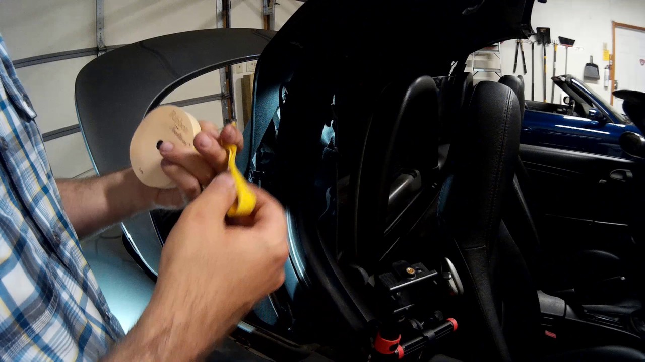 Porsche Boxster roof repair for top that doesn't seat properly inside the frame