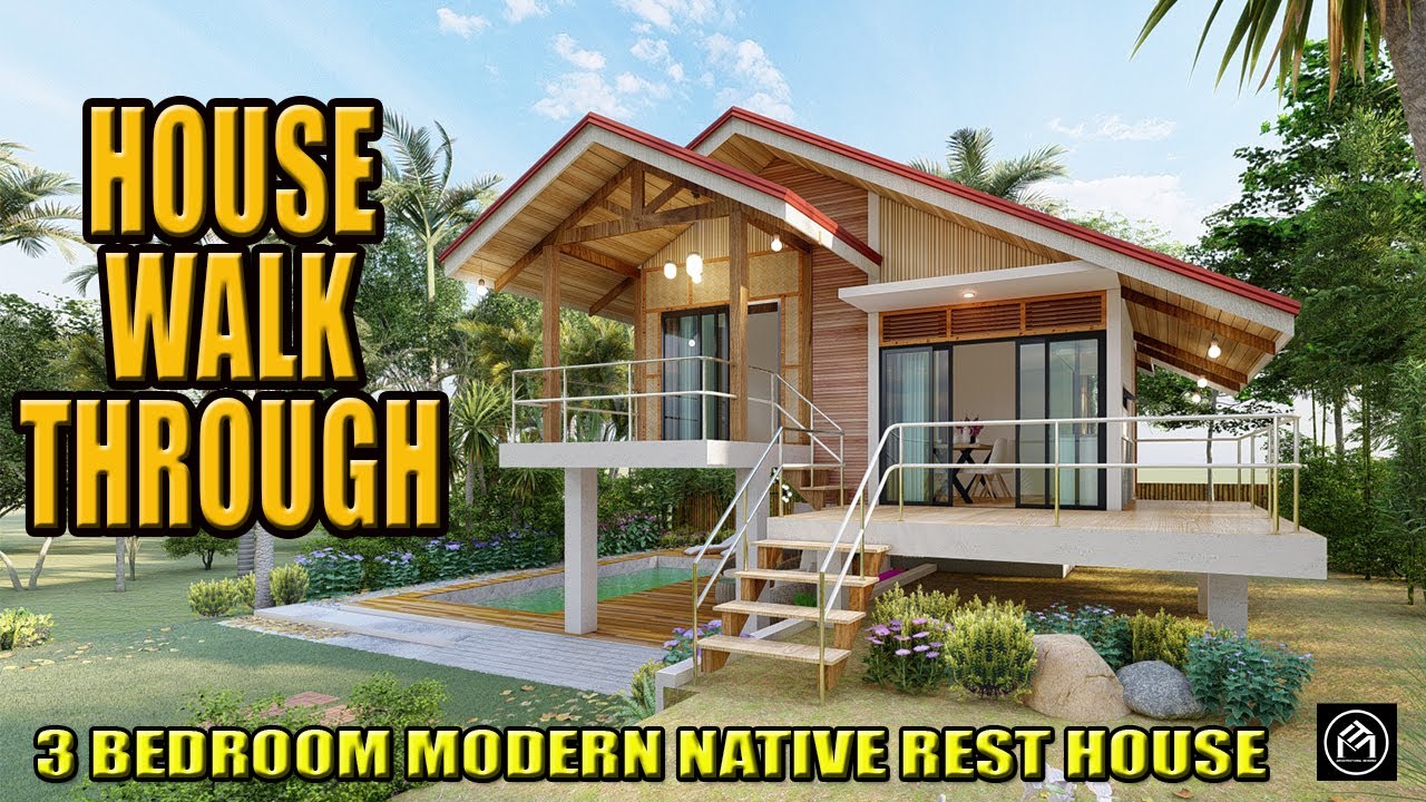 MODERN NATIVE REST HOUSE DESIGN / FARM HOUSE DESIGN #metdesigntv#housedesign #farmhouse #modernhouse