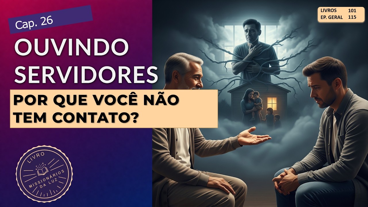 Ouvindo Servidores (Por que Não Temos Contato com os Desencarnados)[Os Mensageiros] EP. #115/Cap 26