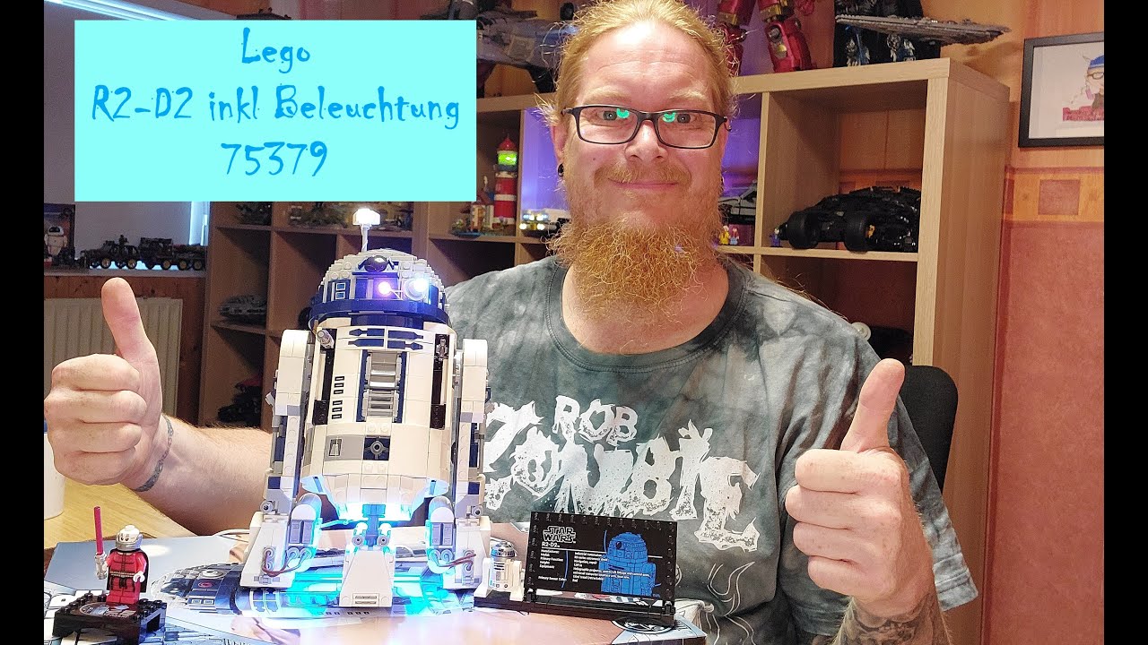 R2-D2 von LEGO®️ inkl. Beleuchtung - 75379