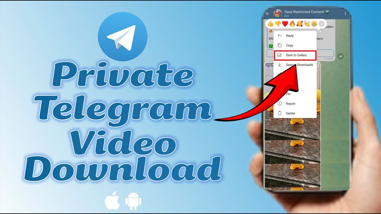 Cara Download Video Grup atau Channel Telegram Pribadi
