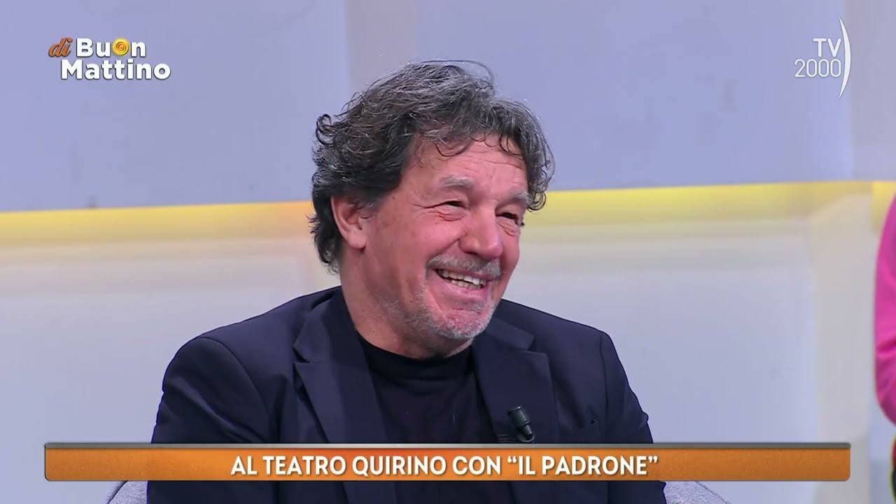 Di Buon Mattino (TV2000) - Fabio Bussotti e Claudio Mazzenga raccontano lo spettacolo “Il padrone”