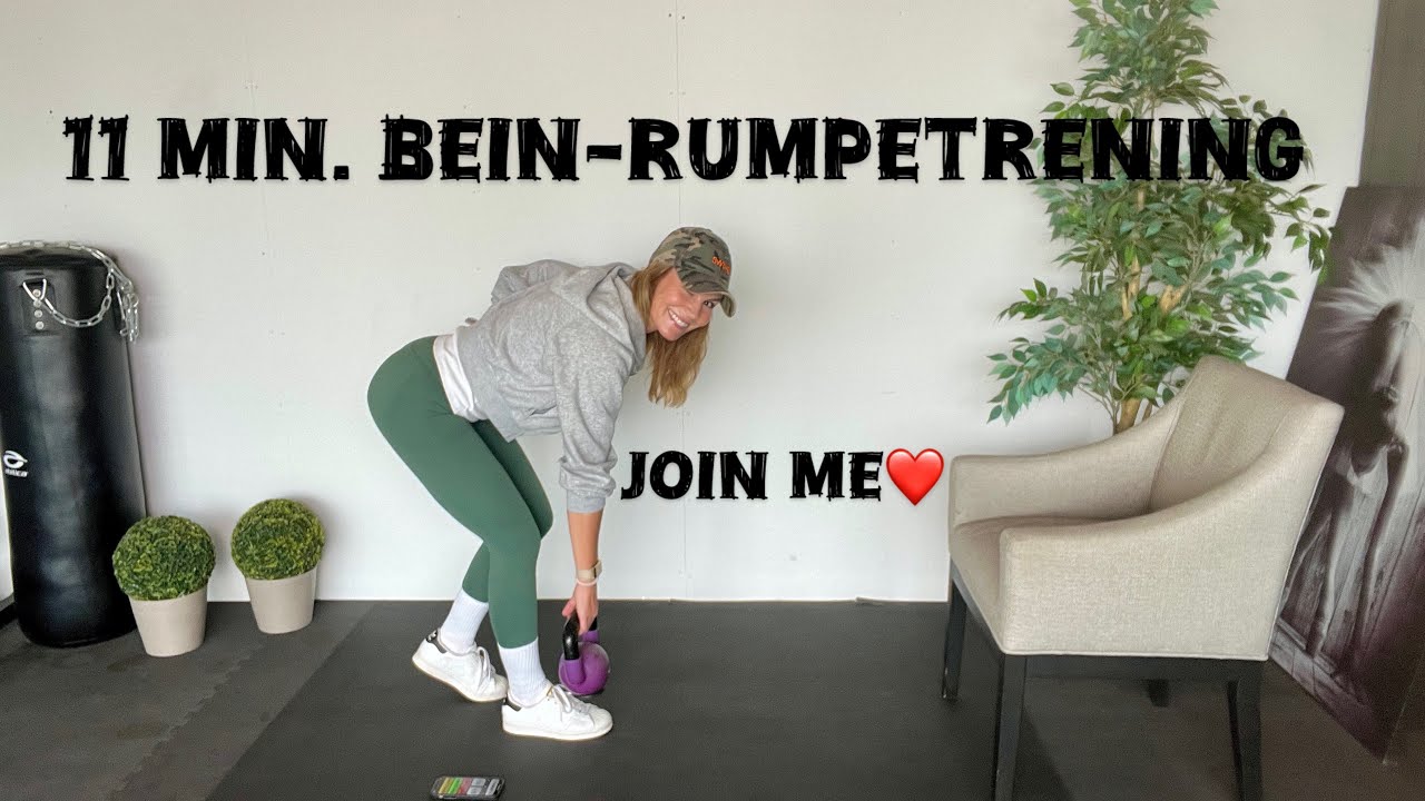 🩷11 min rumpetrening du kan gjøre hjemme | med @pt_monica 🔥