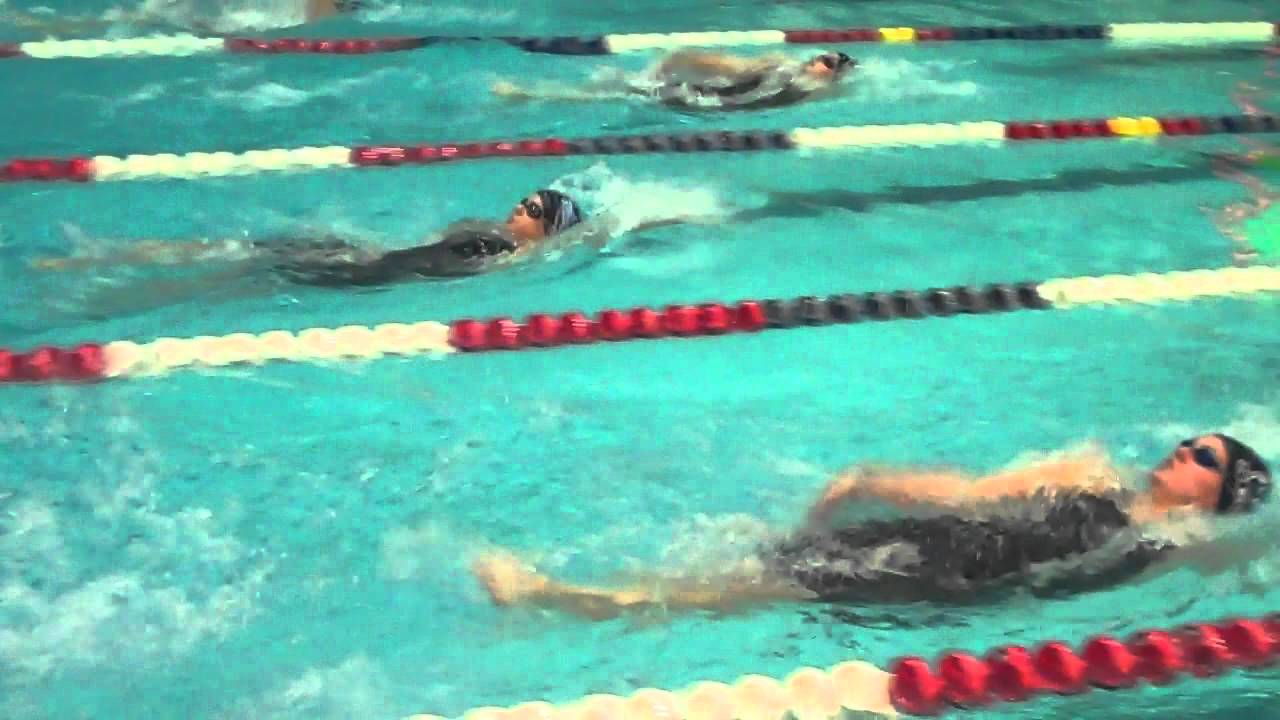 Sarah Thompson Nicole Caron 200 backstroke