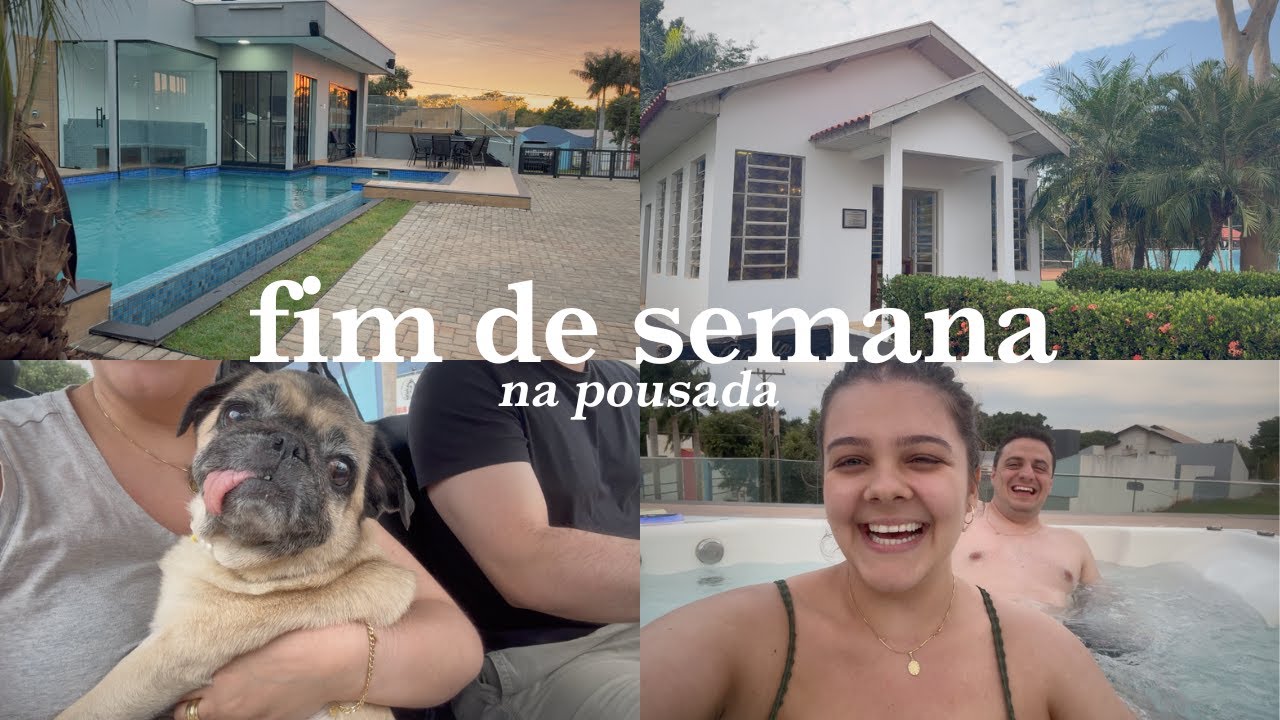 VLOGÃO Nosso final de semana na pousada, novidades da casa, passeio pelo condominio e descanso