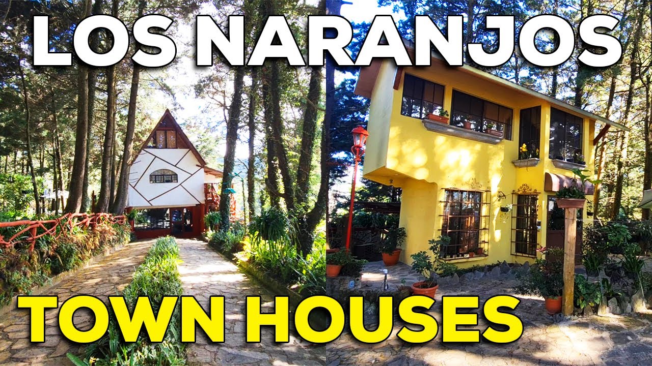 ! UN LUGAR MAGICO EN EL SALVADOR! LOS NARANJOS TOWNHOUSES. PINOS, CIPRESES, Y MUCHO MAS.....