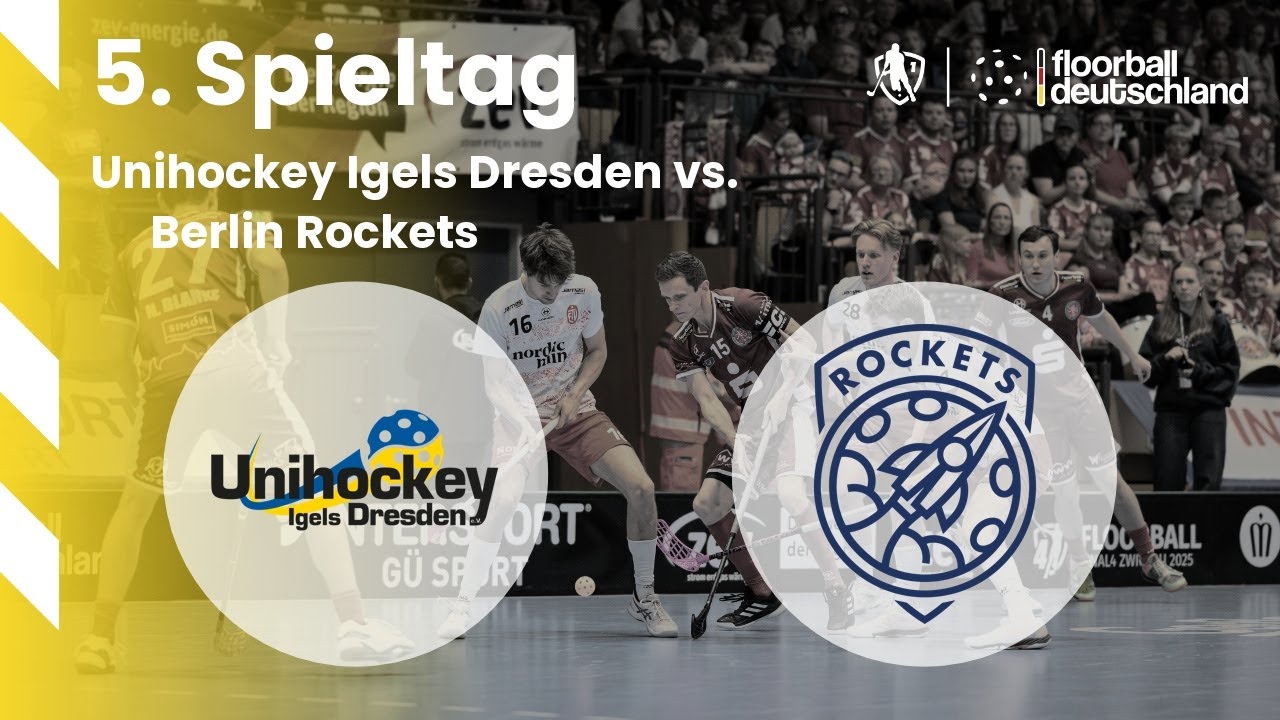 24 | Unihockey Igels Dresden vs. Berlin Rockets | 5. Spieltag - 04.10.2025