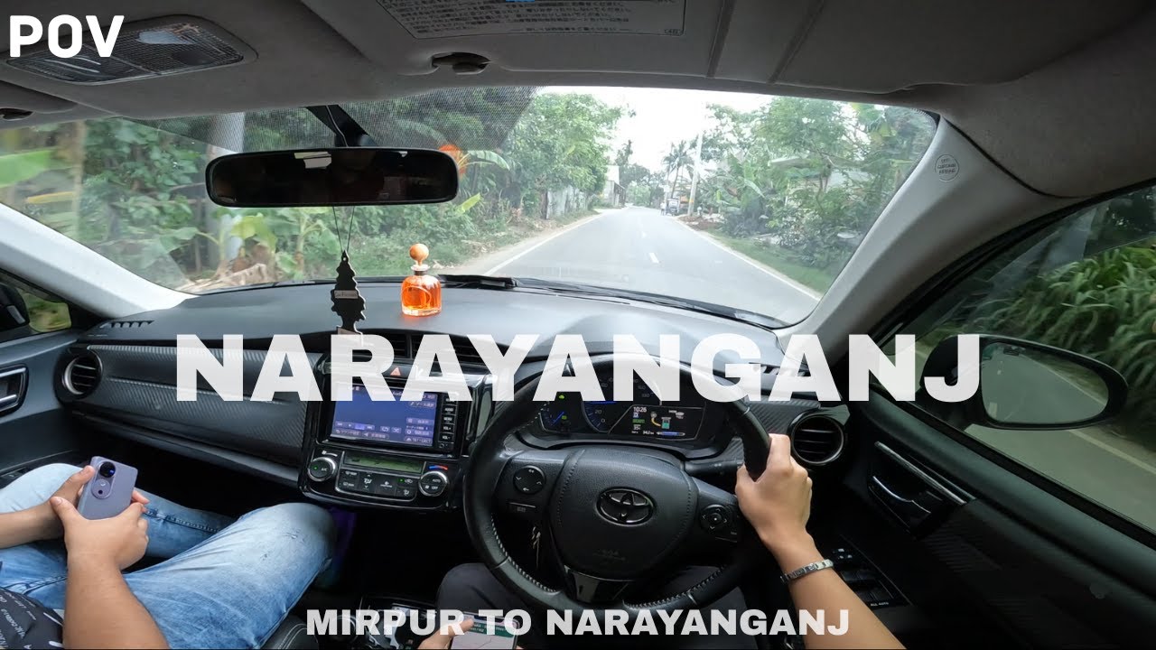Mirpur to Narayanganj POV Drive | Dhaka Road Vibes & Chill Talk 🚗🎙️