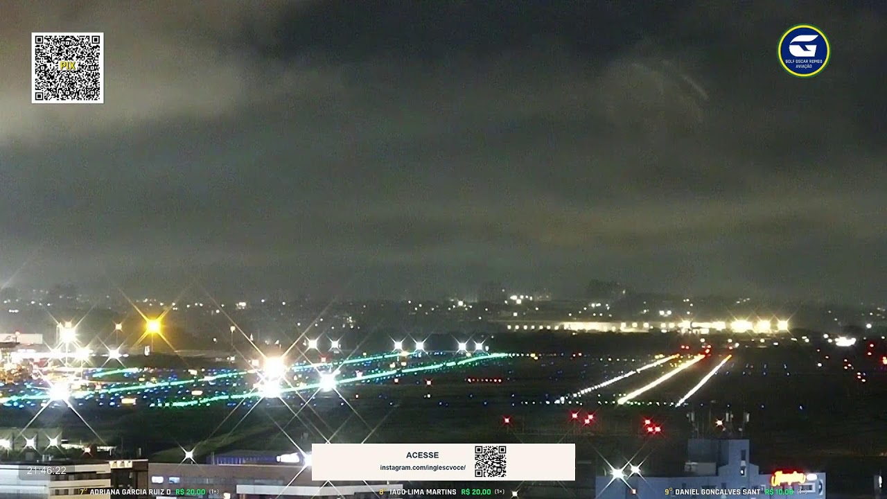 SBGR 10L LIVE - Aeroporto Internacional de São Paulo AO VIVO - GRU Airport - 16/01 Manhã