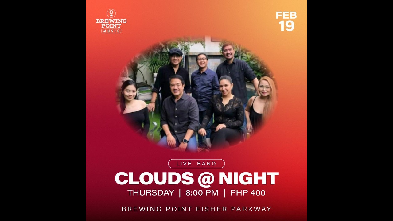 CLOUDS@NIGHT (FULLBAND) - Live at Brewing Point Fisher Parkway