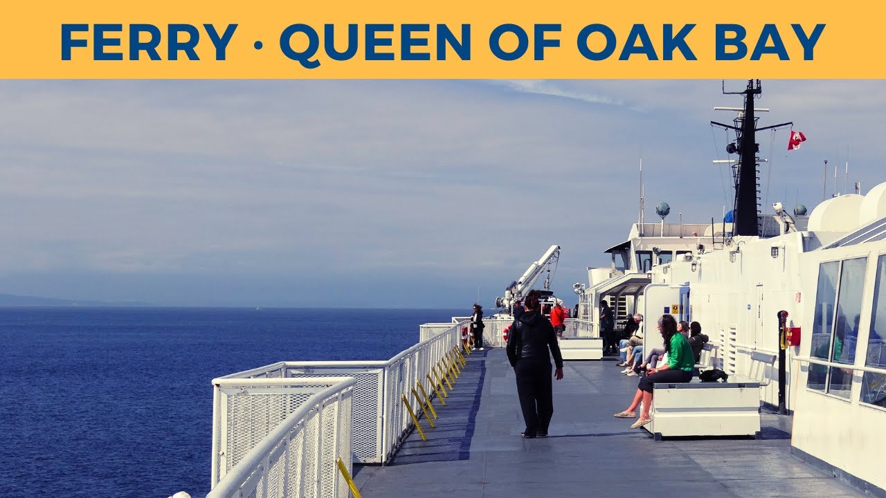 Passage on ferry QUEEN OF OAK BAY, Horseshoe Bay - Departure Bay (BC Ferries)
