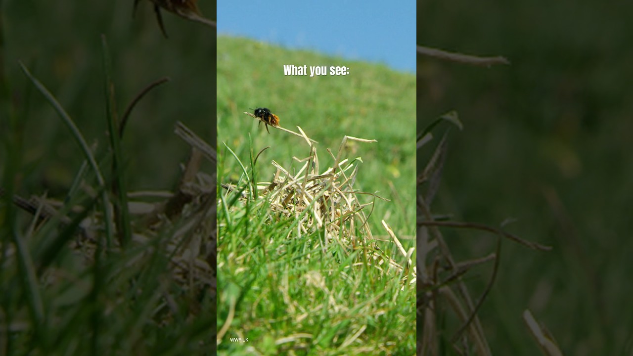 POV: You&rsquo;re a bee | #Bee #WWF #MomentInNature