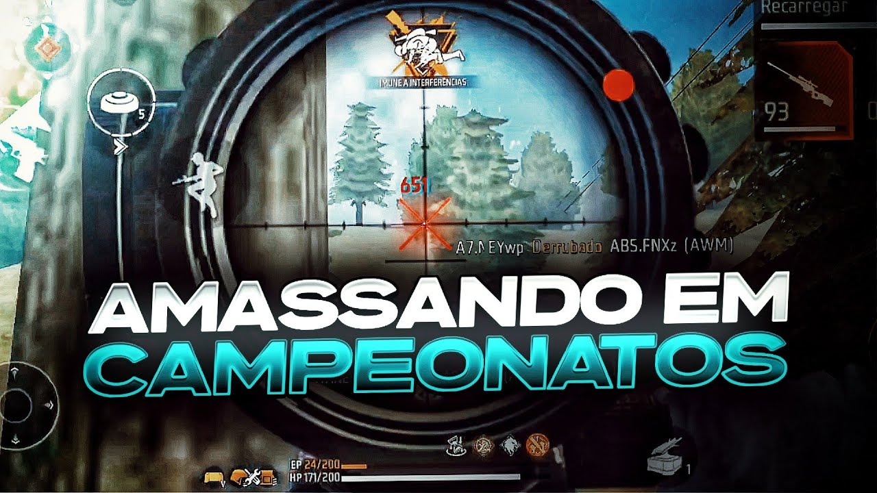 UM SUPORTE EFICAZ! ⚡⚡ HIGHLIGHTS EM CAMPEONATOS ROG PHONE 5s FREE FIRE! 