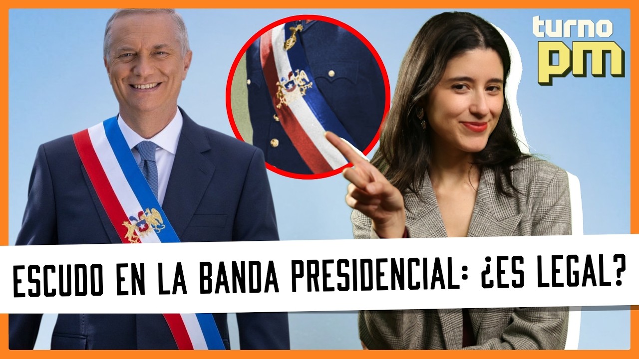 ¿Es LEGAL el escudo en la banda presidencial de KAST? ¡Paro TOTAL en el Futbol Argentino! | Turno PM