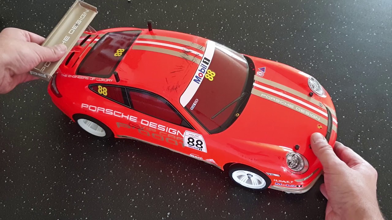 Suite de la xray x10 ( Ouuulala la porsche )