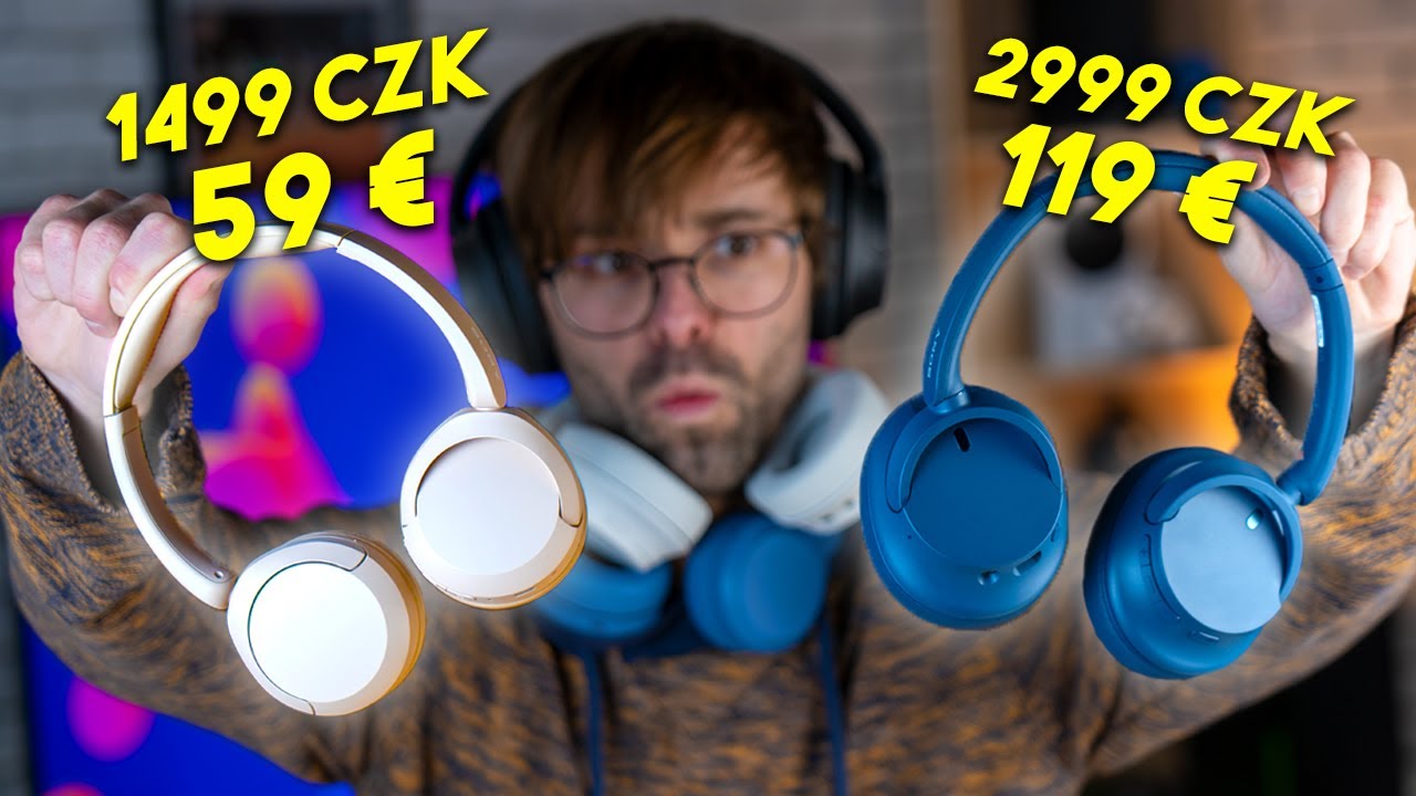 Sluchátka Sony WH-CH520 a WH-CH720N: Cenově dostupná bezdrátová sluchátka od Sony! (RECENZE # 1752)