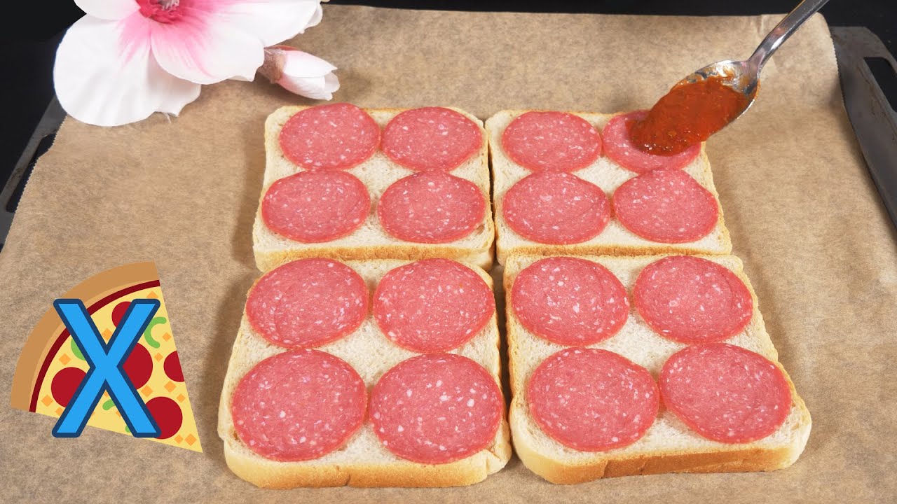 Лучше, чем пицца! 🍕 Этот рецепт тостов вкуснее быстрого ужина