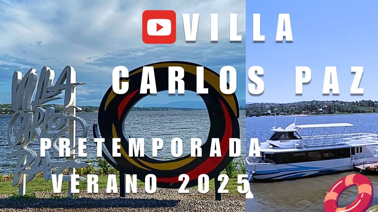 Tour VILLA CARLOS PAZ - costanera y centro ☀️