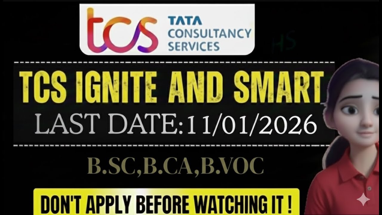 TCS B.Sc Ignite Program& Smart Hiring Explained | Salary, Eligibility, Selection Process Telugu