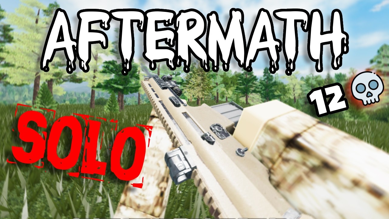 The GOATED Aftermath SOLO Experience [Roblox] #aftermath #roblox