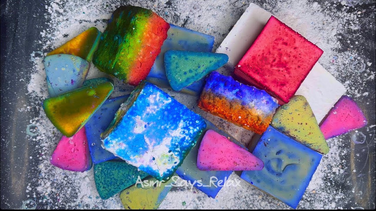 ASMR | Pasted Dyed Blocks | PJ Blocks | Blue Reforms