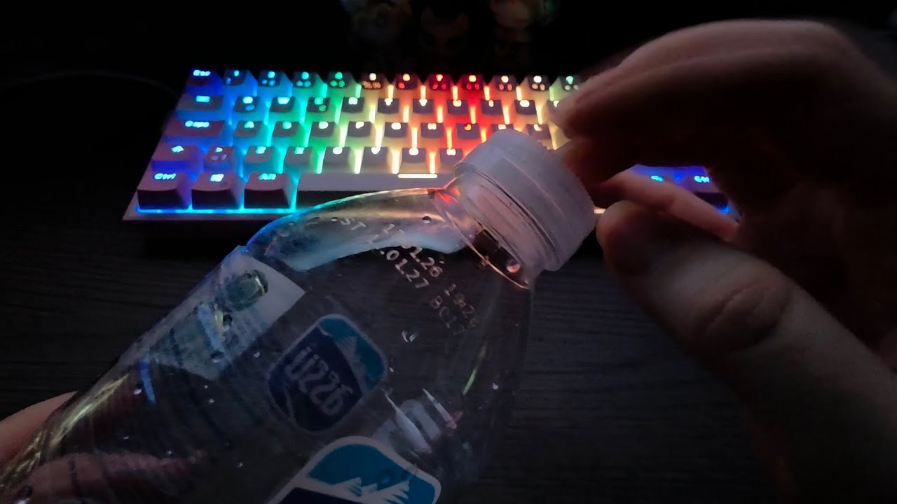 ASMR Water bottle #asmr 