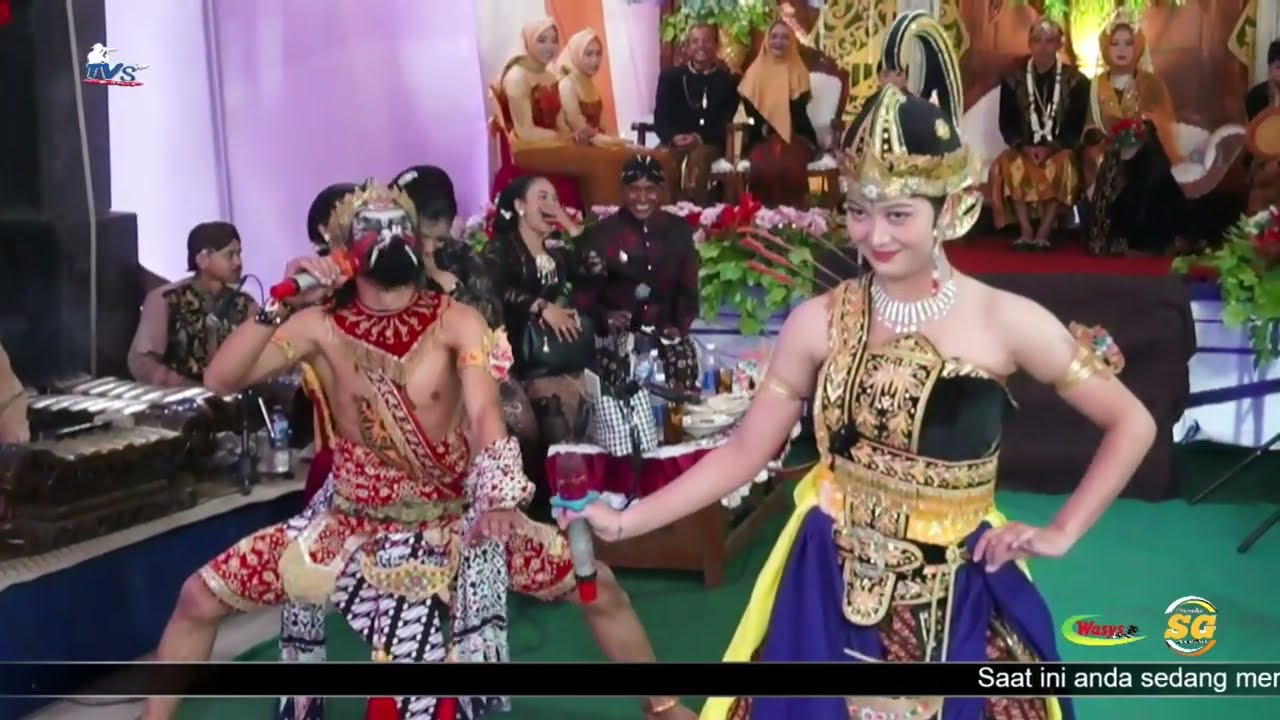 ARJUNANYA CANTIK BANGET | TARI BAMBANGAN CAKIL | ROHMADI CAKIL DAN RIKA AYU (CS GENDHIS